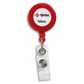 30" Retractable Badge Reel w/ Metal Slip Clip